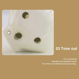 Sea Shell Shape Ocarina - 6 Hole, Alto C-tune
