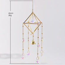 Load image into Gallery viewer, Crystal Moon and Stars Sun Catcher