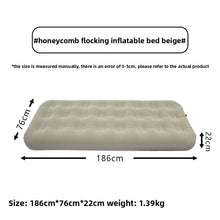 Load image into Gallery viewer, Portable Inflatable Air Mattress