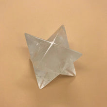 Load image into Gallery viewer, Natural Clear Crystal Merkaba