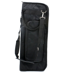 Black, Thick Cotton & Cloth Waterproof Mallet and Drumstick Bag