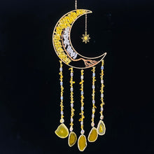 Load image into Gallery viewer, Agate Moon Dream Catcher