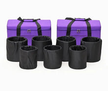 Load image into Gallery viewer, 7pcs Aria Clear Quartz Crystal Singing Bowl Set, 432 Hz or 440 Hz + FREE Carrying Bag