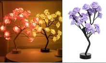 Load image into Gallery viewer, LED Rose Flower Table Lamp
