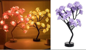 LED Rose Flower Table Lamp