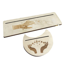 Load image into Gallery viewer, 2 pcs Wooden Oracle Card Display Holder