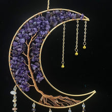 Load image into Gallery viewer, Agate Moon Dream Catcher