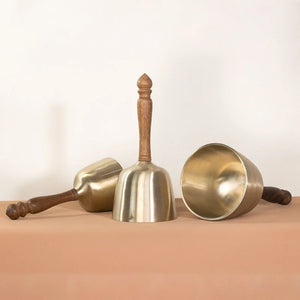 Nepal  Handheld Tibetan Singing Bowl + FREE Mallet and Pouch