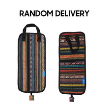 Load image into Gallery viewer, Drumstick Mallet Bag – Cotton Storage Case with Hanging Hooks