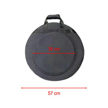 Load image into Gallery viewer, Dual Compartment Gong Carrying Case with Backpack Straps