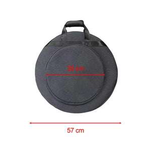 Dual Compartment Gong Carrying Case with Backpack Straps