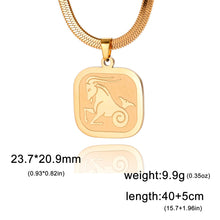 Load image into Gallery viewer, Zodiac Sign Necklace