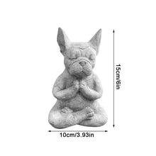 Load image into Gallery viewer, French Bulldog Meditating Figurine Statue