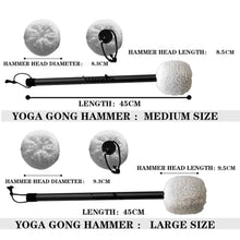 Load image into Gallery viewer, Felt Gong Mallet – Soft Head &amp; Aluminum Alloy Handle (For 24&quot;–32&quot; Gongs or Over 32&quot; Gongs)