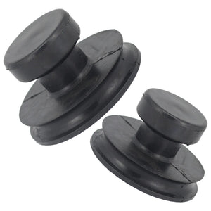 4pcs Rubber Singing Bowl Suction Handle Tools