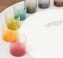 Load image into Gallery viewer, 7pcs Aria Clear Quartz Crystal Singing Bowl Set, 432 Hz or 440 Hz + FREE Carrying Bag