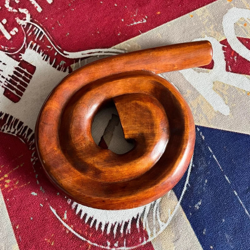 Wooden Spiral Didgeridoo