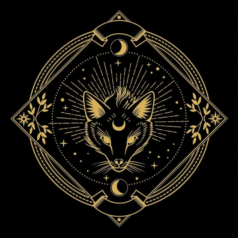 Astrology Table Altar Cloth