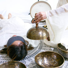 Load image into Gallery viewer, Nepal Small Handmade Bronze Tibetan Singing Bowl+ FREE Mallet