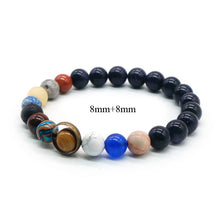 Load image into Gallery viewer, Natural Stone Solar System Bracelet