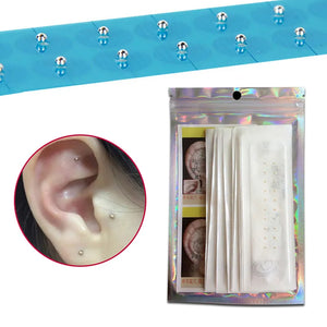 100/200pcs Metal Ear Seeds