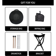 Load image into Gallery viewer, 22 inch, D Major Ancient Earth Handpan + FREE Mallet and Carrying Bag