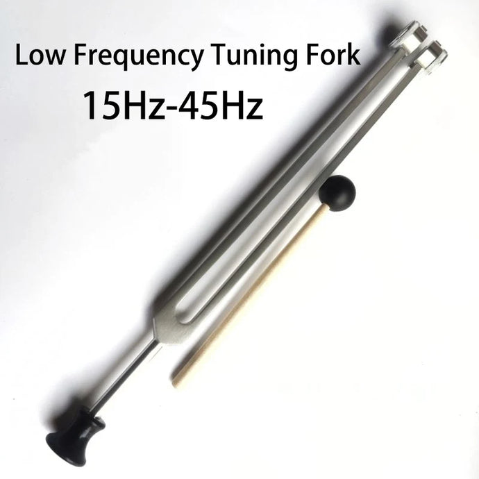 15Hz-45Hz Low Frequency Tuning Fork + FREE Pouch and Mallet