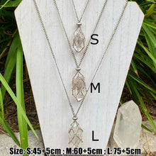 Load image into Gallery viewer, Crystal Holder Cage Necklace (Stones NOT Included)