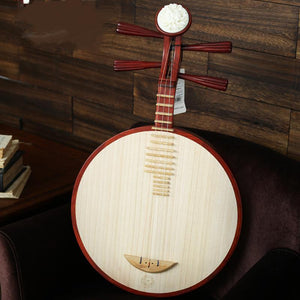 Traditional Nation Stringed Yueqin +  FREE Carrying Bag