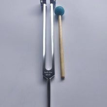 Load image into Gallery viewer, 68.05Hz Aluminum Alloy Tuning Fork + FREE Mallet