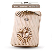 Load image into Gallery viewer, 17/31 Strings Fingerplay Kalimba Lyre Harp Chromatic Thumb Piano