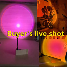 Load image into Gallery viewer, LED USB Sunset Lamp Projector
