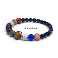 Load image into Gallery viewer, Natural Stone Solar System Bracelet