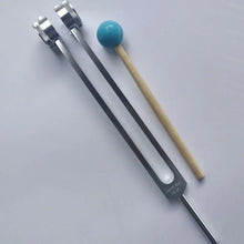 Load image into Gallery viewer, 68.05Hz Aluminum Alloy Tuning Fork + FREE Mallet