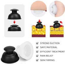 Load image into Gallery viewer, 12pcs Silicone Cupping Therapy Set with Bag