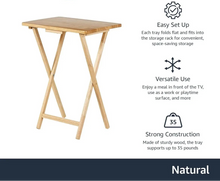 Load image into Gallery viewer, Portable Treatment Side Table (Set of 4 with Storage Rack)