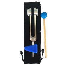 Load image into Gallery viewer, 192Hz Tuning Fork + FREE Pouch and Mallet
