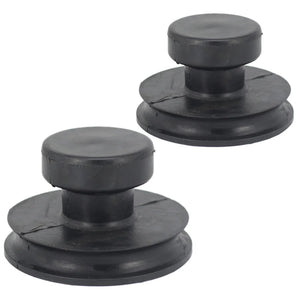 4pcs Rubber Singing Bowl Suction Handle Tools