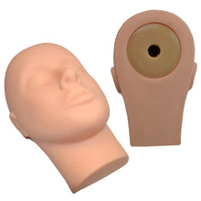 Load image into Gallery viewer, Silicone Mannequin Flat Head