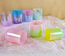 Load image into Gallery viewer, 7-note Chakra Set Alchemy Crystal Singing Bowl Set + 2 FREE Carrying Cases