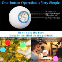 Load image into Gallery viewer, Rechargeable Color Changing Glow Ball Lights