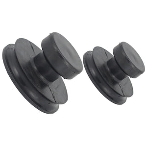 4pcs Rubber Singing Bowl Suction Handle Tools