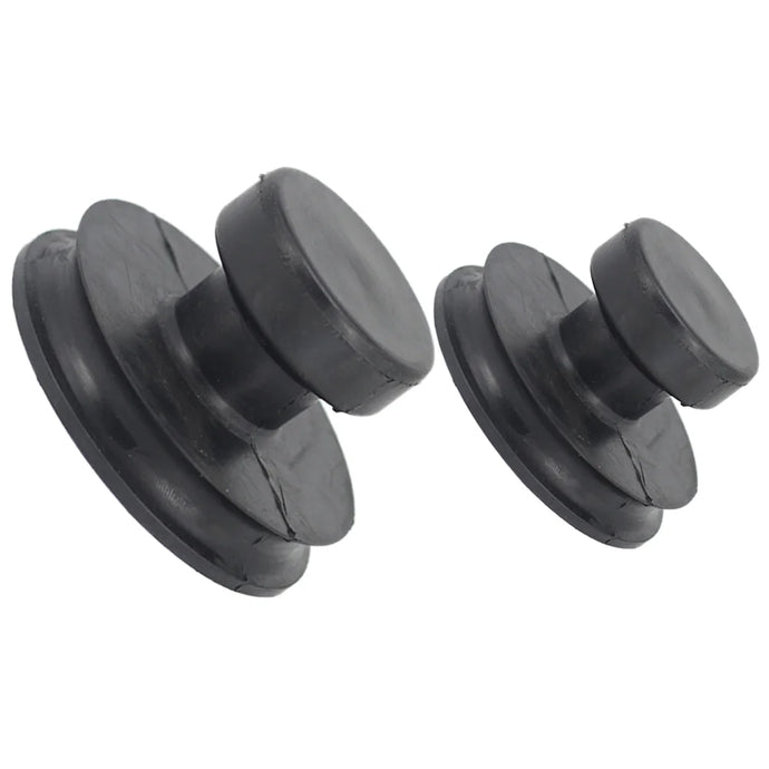 4pcs Rubber Singing Bowl Suction Handle Tools