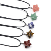 Load image into Gallery viewer, 3D  Merkaba Pendulum Pendant Necklace