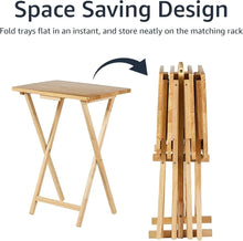 Load image into Gallery viewer, Portable Treatment Side Table (Set of 4 with Storage Rack)
