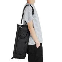 Load image into Gallery viewer, Black, Thick Cotton &amp; Cloth Waterproof Mallet and Drumstick Bag