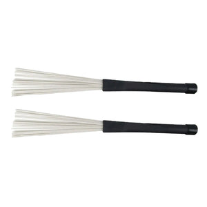 2pcs Nylon Drum and Gong Brushes