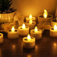 Load image into Gallery viewer, 6pcs Solar LED Flameless Tea Lights