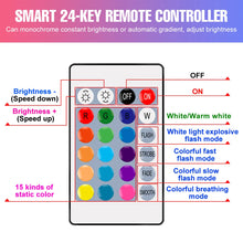 Load image into Gallery viewer, RGB LED Ring Projector Sunset Lamp