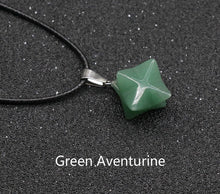 Load image into Gallery viewer, 3D  Merkaba Pendulum Pendant Necklace